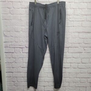 Tapout Athletic‎ Track Pants Mens XL Gray Drawstring Elastic Waist Tapered Leg